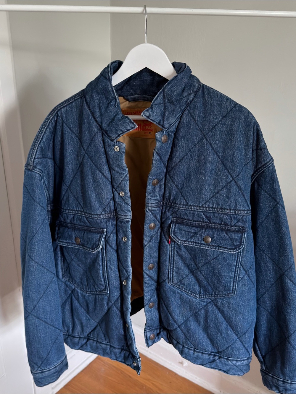 Levi's Quilted Denim Jacket - Blue